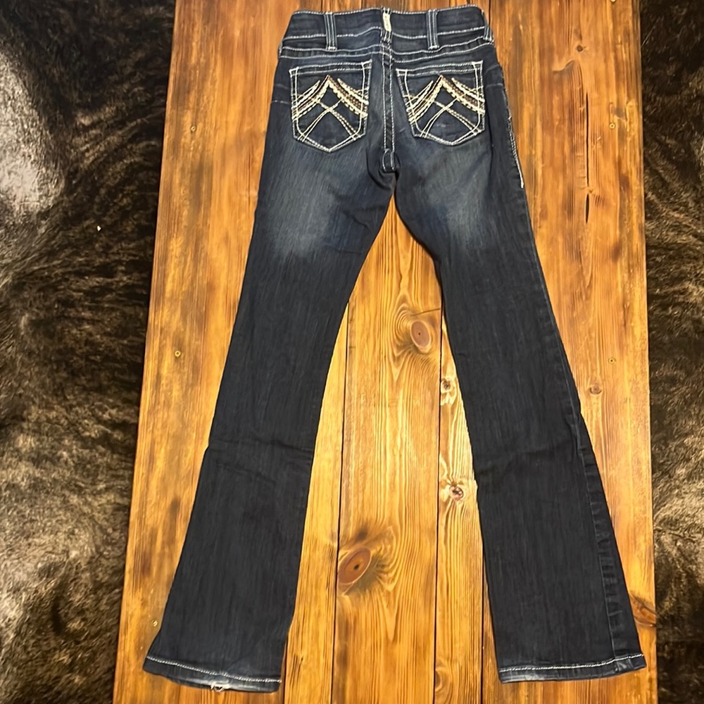 Ariat 25R Real Denim boot cut jeans
